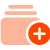Orange Add Folder icon